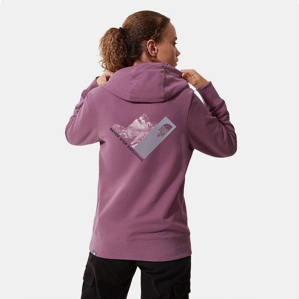 The North Face New Climb Γυναικεια Fleece - Μωβ (WVNE20453)